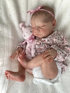 Reborn Baby Doll Laura Jane, - Picture 1 of 6
