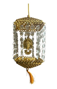 Indische Hängedeko für Diwali - Hochzeit - Pooja - Wohndeko 2er Set - Bild 1 von 5