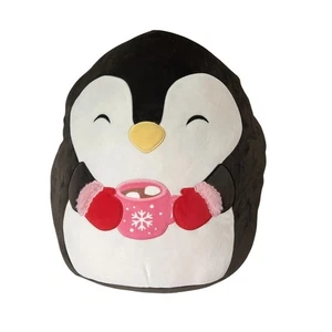 Squishmallows Luna der Pinguin Plüschtier heißer Kakao 12 Zoll selten Neuerscheinung 2025 - Bild 1 von 5