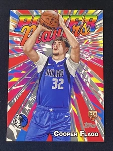 Cooper Flagg 2025-26 Topps Basketball Rookie  Power Players Insert #PP-16 (RC) - Picture 1 of 6