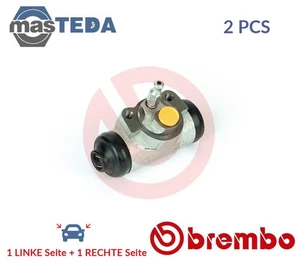 A 12 560 RADBREMSZYLINDER TROMMELBREMSE HINTEN BREMBO 2PCS NEU OE QUALITÄT - Picture 1 of 5
