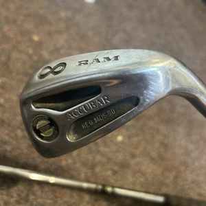 RAM Accubar 8 Iron - Dynamic Gold True Temper Ram Oval Grip - Picture 1 of 9