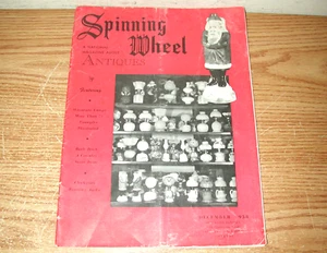 DECEMBER 1958 SPINNING WHEEL NATIONAL ANTIQUES MAGAZINE, VOL. XIV, NO. 1 - Picture 1 of 6