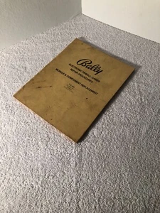 Bally, Original, Pinball, Module And Component Replacement, Manual - Picture 1 of 1