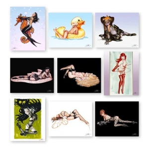 Olivia 2023 Calendar Mega Bonus Print Set - (9) 8"x10" Signed - Picture 1 of 10