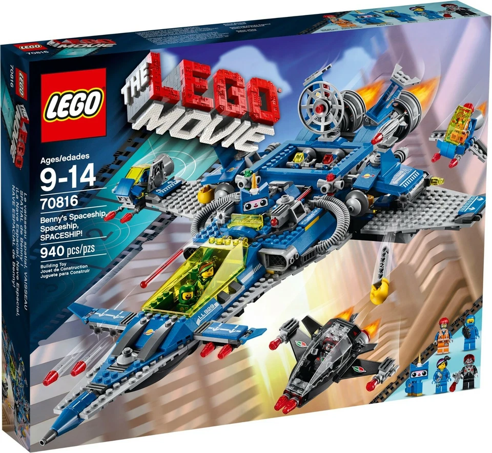 LEGO 70816 Benny's Spaceship, Spaceship, SPACESHIP! THE LEGO MOVIE New Sealed  - Image 1 of 4