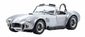 Kyosho Originale 1/18 Shelby Cobra 427 S/C Argento Modellino KS08047S Nuovo - Foto 1 di 8