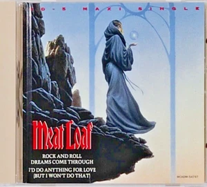 CD Maxi Single MEAT LOAF Rock and Roll DREAMS COME THROUGH (1993 MCA Rock) RETRO - Imagen 1 de 3