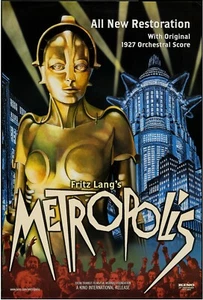 Metropolis - Kino R-2002 - 27"x40" Re-Release 1-Sheet Poster *RAR* - Bild 1 von 1