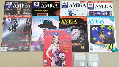 (9) AX Ami Exchange Amiga Software & Information Magazines for Commodore Amiga - Image 1 of 4