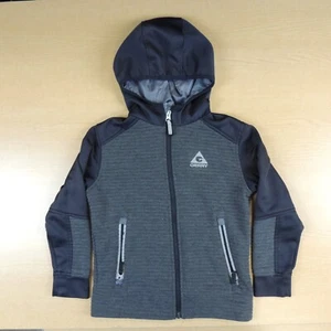 Boys Gerry Long Sleeve Fleece Hooded Jacket, (Heather, XS(5/6) Ex Cond! - Picture 1 of 6