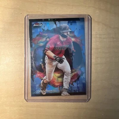 2024 Topps Finest Corbin Carroll /150 Diamondbacks #280 Rare - Image 1 of 2