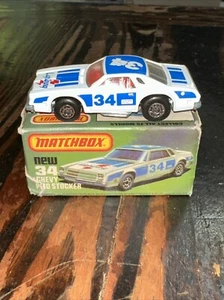 NOS MATCHBOX CARS : LESNEY MATCHBOX 75 #34 CHEVY PRO STOCKER BOXED 1980 - Picture 1 of 17