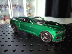 Motormax 1/24 Scale 2017 Chevrolet Camaro ZL1 Green (No Box) - Picture 1 of 7
