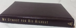 Oswald Chambers My Utmost For His Highest Devotional Journal - Picture 1 of 8