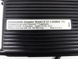 Panasonic ToughBook kfz-Adapter CF-LND80S-FC 5,5A  CF-31, CF-53, CF-19  CF-D1 - Bild 1 von 4