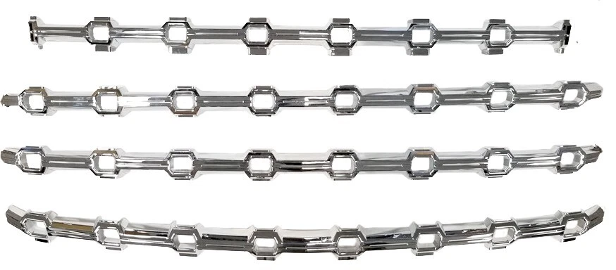 Хромированная накладная решетка ПОДХОДИТ ДЛЯ 2021–2024 Chevy Tahoe LS/Z71 (без фронтальной камеры) - Изображение 1 из 1