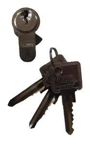 ABUS C83 N 10/30 Halbzylinder Profilhalbzylinder verstellbare Nase 3 Schlüssel - Bild 1 von 3