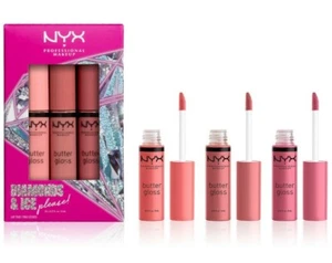 NYX Professional Makeup3-Pc. Diamonds & Ice Please! Butter Gloss Lip Set - Picture 1 of 5