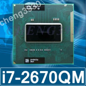 Intel Core i7-2670QM Computer processor CPU SR02N quad-core 2.2GHz/6M socket G2 - Picture 1 of 1