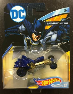 HOTWHEELS Character Car Diecast - DC Universe 2017 - BATMAN Hot Rod - FDB28 - Picture 1 of 2