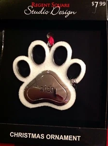STUDIO DESIGN Paw christmas ornament new - Picture 1 of 1