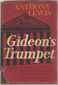 Gideon’s Trumpet Supreme Court American Law Legal Right to Lawyer 1964 Book - Foto 1 di 2