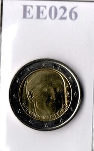 EE026 Coin Coin ITALY: 2 Euro 2013 Commemorative 7th Cent. Birth Boccaccio - Picture 1 of 1