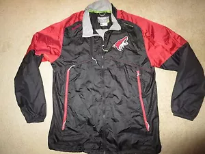 Arizona Coyotes Reebok Center Ice Black Phoenix NHL Jacket LG L - Picture 1 of 3