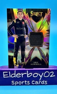 Aric Almirola Firesuit Sparks Silver Prizm 2024 Panini Select Racing Nascar - Picture 1 of 3
