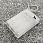 Transparent Battery Storage Box ABS Case New Battery Holder