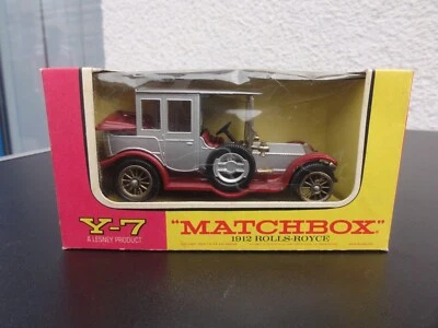MATCHBOX MODELS OF YESTERYEAR Y-7 ROLLS ROYCE 1912 - Bild 1 von 4
