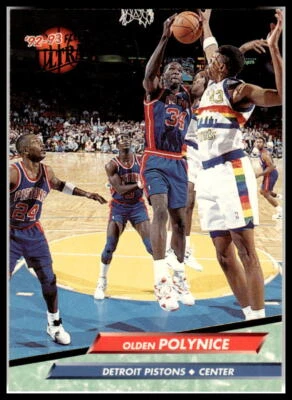 1992-93 Ultra #259 Olden Polynice - Image 1 of 2