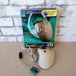 Mouse grande A4 Tech WWT-13 ScrollTrack 4D Trackball testato - Foto 1 di 6
