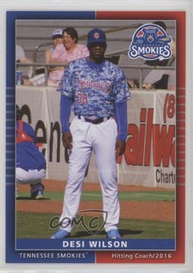 2016 Grandstand Tennessee Smokies Desi Wilson