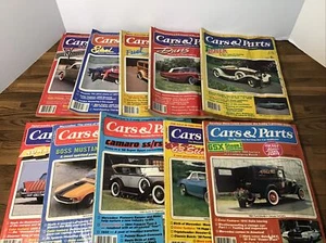 Lot of 10 CARS AND PARTS Magazines 1984 Vintage Ads Stories And Pictures - Picture 1 of 4