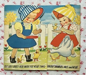 Libro de pañuelos infantiles vintage de mediados de siglo RARO Julian S Cohn ~ A Kiddie Kreation - Imagen 1 de 6