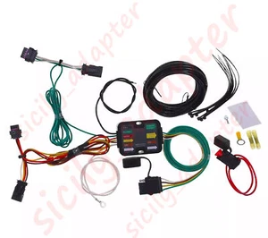 For 2017-2023 Tesla Model 3 2020-23 Model Y 4-Pins Trailer Wiring Harness 118869 - Picture 1 of 6