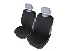 Universelle COTTON Vordersitzbezüge Schwarz T-SHIRT VOLVO V40 - Bild 1 von 3