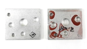 DOS placas de montaje de cabezal superior Ampex 350 351 440. AM - Imagen 1 de 1
