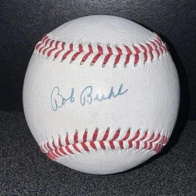 鲍勃·布尔亲笔签名签名系列 92 棒球 JSA 认证 — 第 1/4 张图片