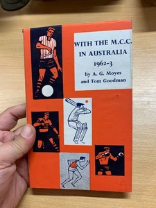 1965 "WITH THE M.C.C. IN AUSTRALIA 1962-63" CRICKET SPORTSMAN CLUB HB BOOK (P3) - Picture 1 of 16