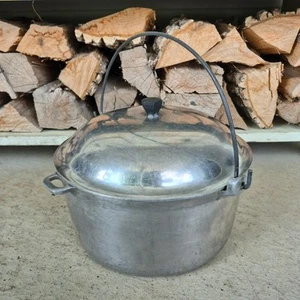 Olla de colección Household Institute 10"x5" redonda de aluminio de 5,5 cuartos de galón horno holandés con tapa - Imagen 1 de 10