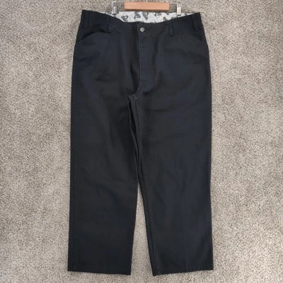 Vintage Ben Davis Pants Mens 37x28 Gray 40 Wide Baggy Distressed Skater 90s USA - Image 1 of 4