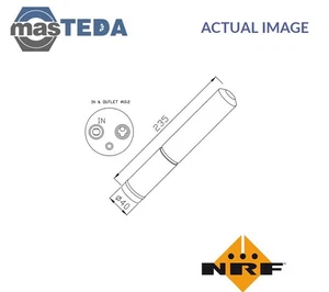 33225 A/C AIR CONDITIONING DRYER NRF FOR RENAULT MODUS GRAND MODUS 1.6L - Picture 1 of 5