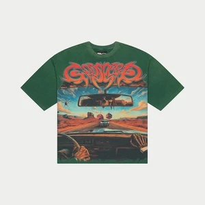 Godspeed On The Run Green Tee Size Large BRAND NEW SHIPS NOW - Picture 1 of 1
