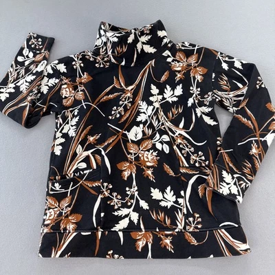 Camisa para mujer Columbia grande floral manga larga ligera natural marrón negra » Foto 1 de 4