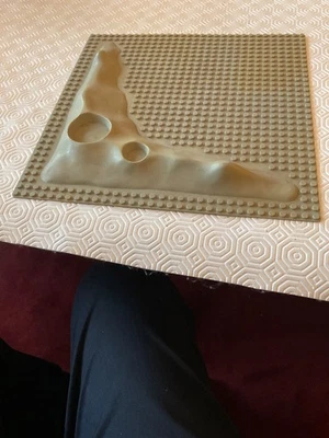 LEGO Piastra Base Lunare 32x32 con Cratere Lunare - Spazio Classico Vintage anni 80 - Immagine 1 di 2