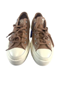 Converse Chuck Taylor All Star Lift Women US Shoe Size 7.5 Taupe Red New in Box - Picture 1 of 7