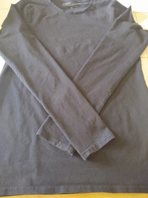 Camisa negra de manga larga Banana Republic para mujer talla M Foto 1 de 4